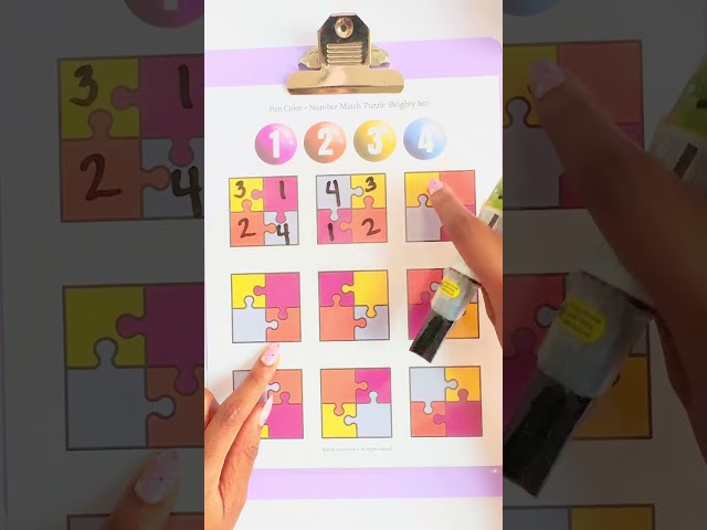 Can You Crack This Color Code? 🌈🔎🔢 | Kids Number & Color Activity #mommyssori