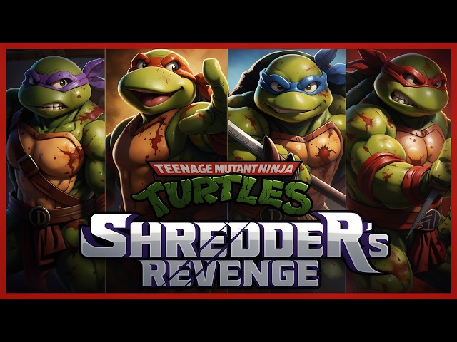 Teenage Mutant Ninja Turtles: Shredder's Revenge - Turtles in Time OST -4 Player Co op