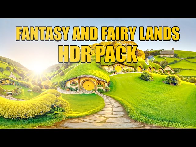 Fantasy and Fairy Lands HDR Pack for Unreal Engine and Unity Game Engine