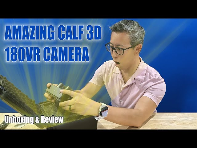 Amazing 3D VR180 Camera from CALF | Unbox and Review
