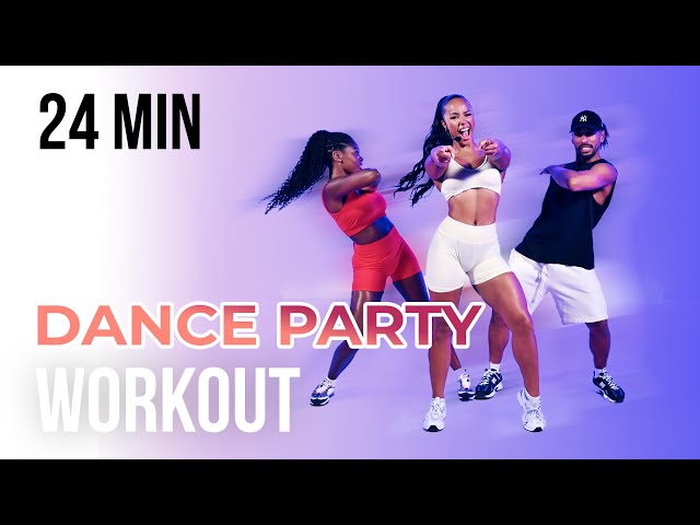 24 MIN DANCE PARTY WORKOUT 🎉 | FUN CARDIO + APP LAUNCH