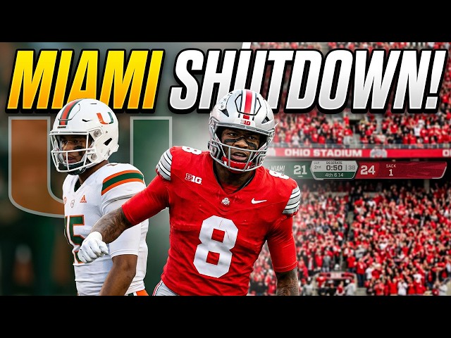 Ohio State Defense @ the Shoe vs Miami | HIGHLIGHTS