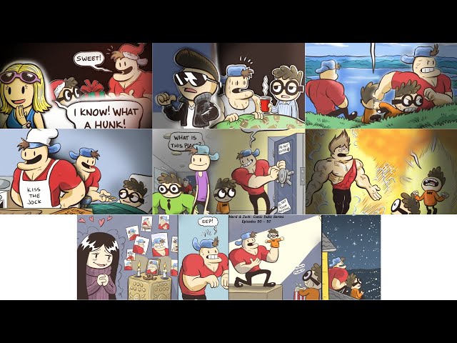 Nerd & Jock: Comic Dub Series Shorts Compilation #1
