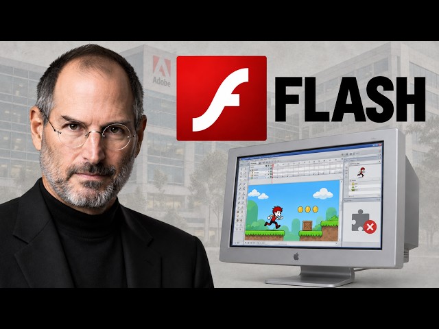 The Rise and Fall of Flash, Software Powering Half the Internet Until Steve Jobs Killed It Overnight