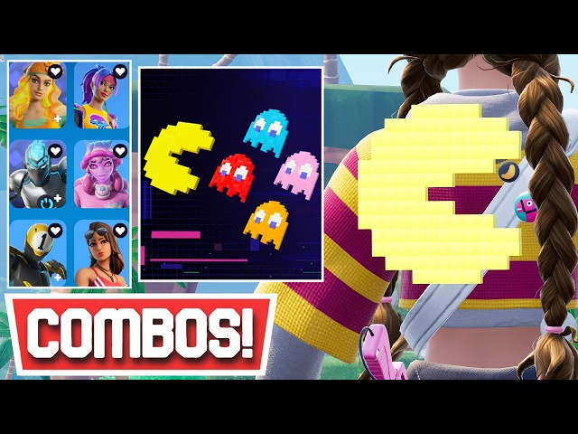 BEST PAC-MAN BACKBLING COMBOS! | Fortnite