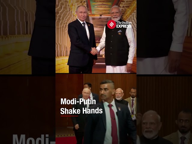PM Modi Welcomes Vladimir Putin In Delhi For BRICS Summit 2026