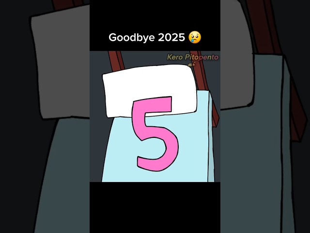 Goodbye 2025 and always remember 25 ✌️ #newyear2026 #shorts #memes