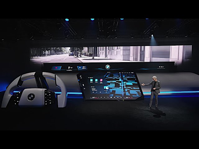 BMW Panoramic Vision - a newly developed head-up display concept from BMW