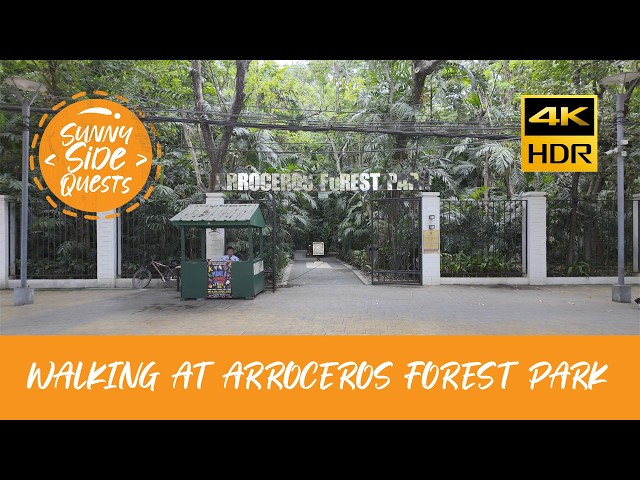 [4K60-HDR] Walking at Arroceros Urban Forest Park