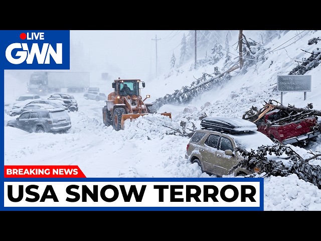 ALASKA HIT by MONSTER WINTER STORM — 3 FEET of Snow & 65 MPH Winds Slam Interior