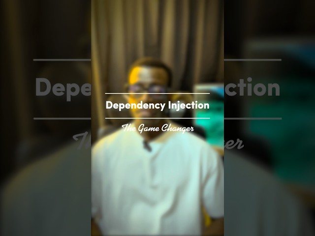 Dependency Injection in  NET #programming #coding