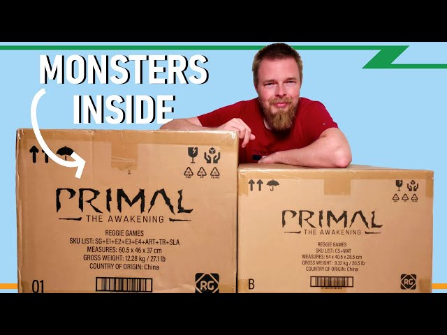 Unleashing Primal The Awakening: A Must-See Board Game Unboxing!