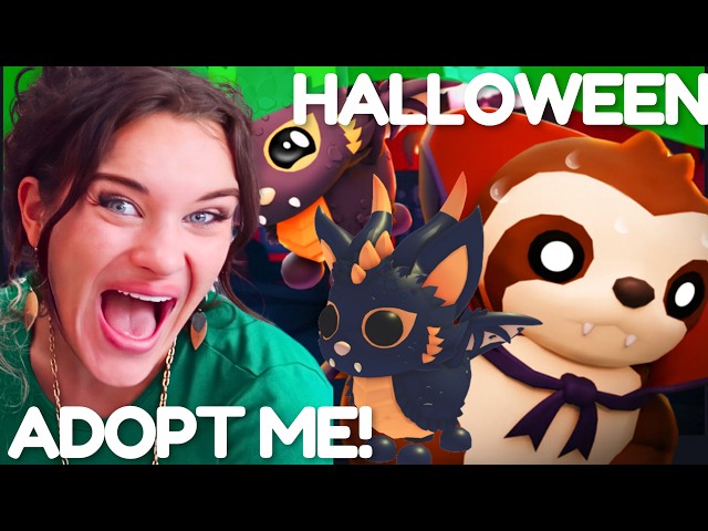 ADOPT ME HALLOWEEN IS CRAZY! Gaming w/ The Norris Nuts