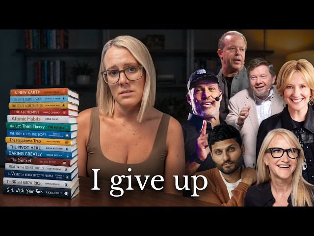 I’m Over The Self-Help Industry (what im doing instead)