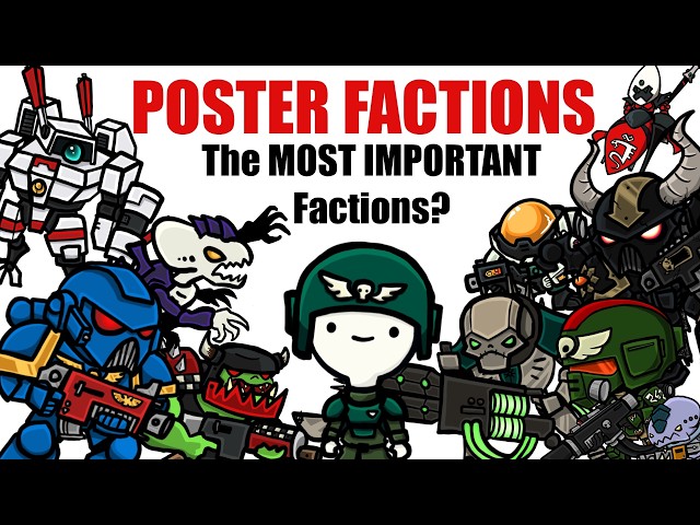 Poster Factions: (The guys on the boxes) | 40k Lore