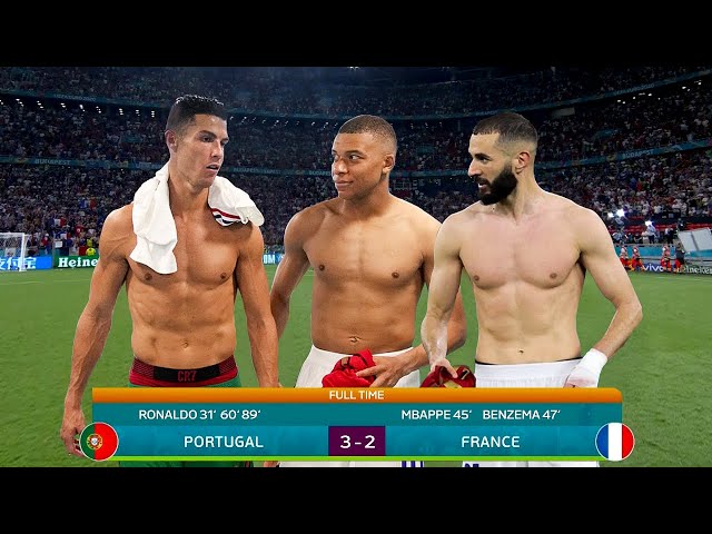The Day Cristiano Ronaldo Showed Karim Benzema & Kylian Mbappé Who Is The Boss