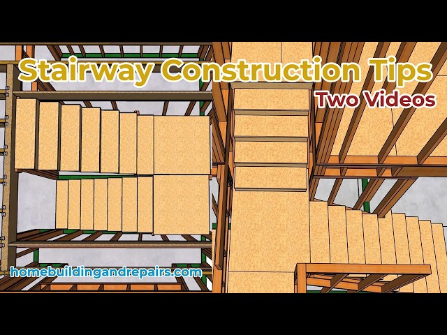 Are Large Hangers Ruining Your Stairs? & Framing Second-Story Addition Stairway Tour