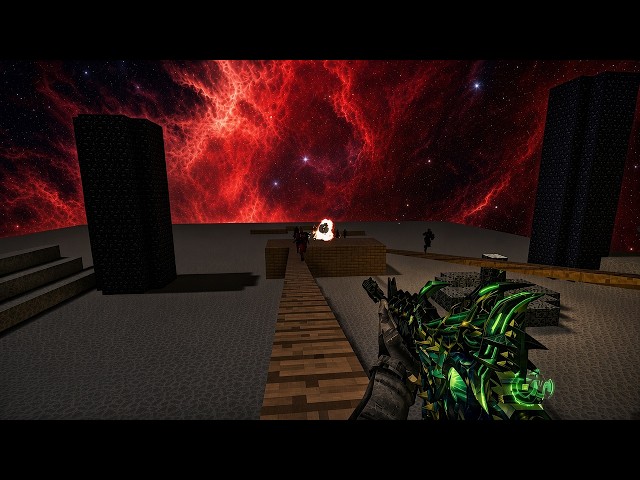 Counter-Strike: Zombie Escape ze_minecraft_theend_remake1_nf on NIGHTFALL