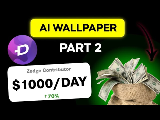 AI Wallpaper बनाओ और Zedge से हर महीने कमाओ | Zedge App Se Paise Kaise Kamaye