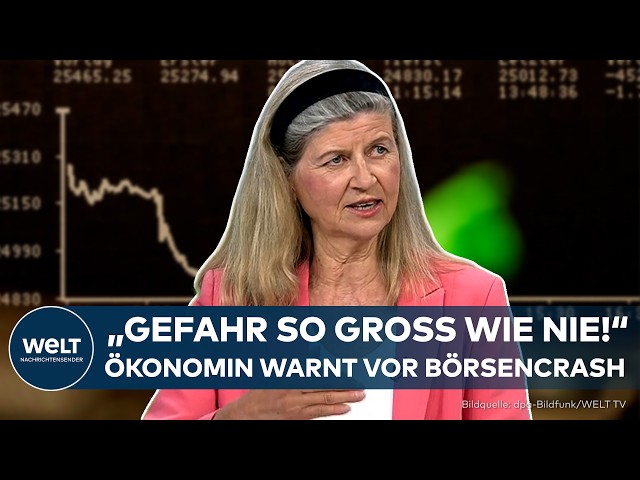 ECONOMY: "The risk is greater than ever" – Economist Siems warns of a stock market crash like 2008