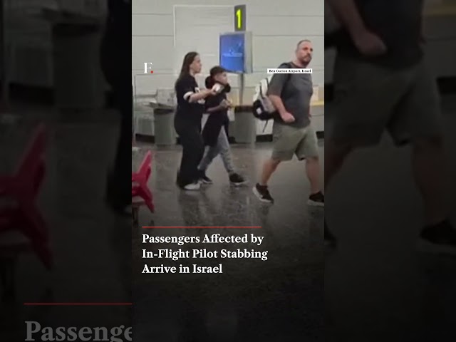 Passengers Affected by In Flight Pilot Stabbing Arrive in Israel | N18G