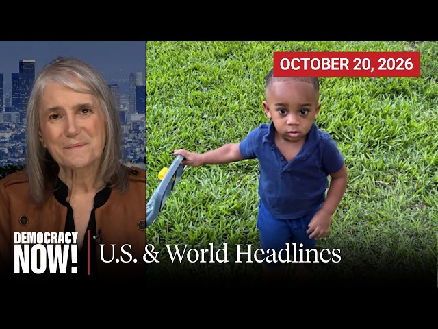 Top U.S. & World Headlines — October 20, 2026