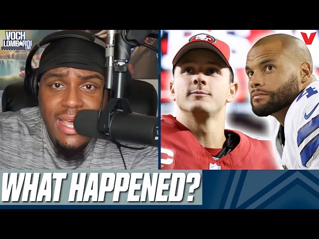 The real reason Dak Prescott & Cowboys lost to Brock Purdy & 49ers | Voch Lombardi Live