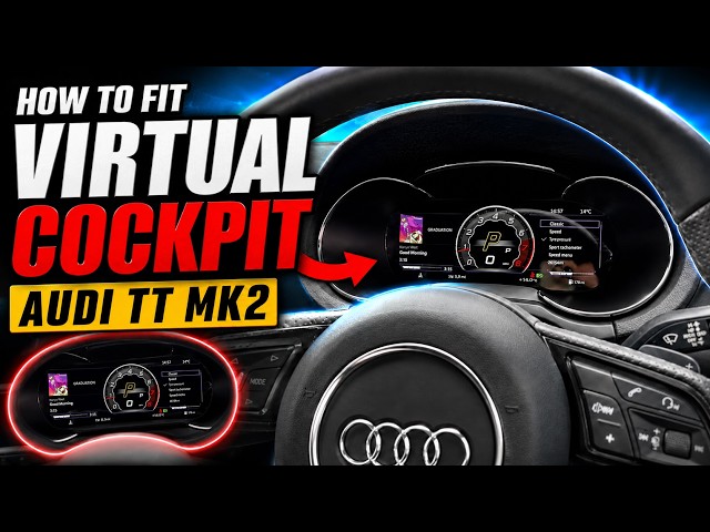 How to Install an Audi TT MK2 Virtual Cockpit | Digital Dashboard Retrofit Tutorial