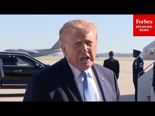 BREAKING NEWS: Trump Reacts To UK's Arrest Of Five Individuals Suspected Of Planning Terrorist Plot