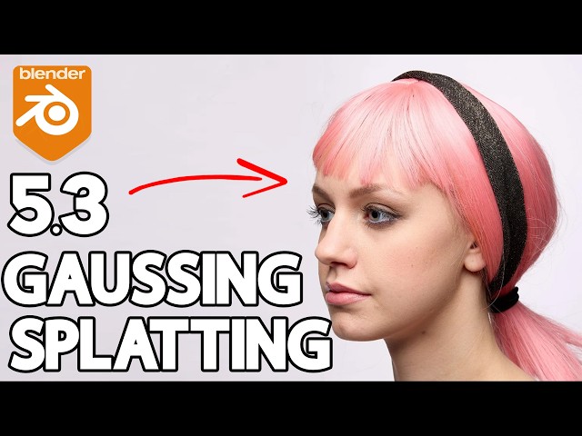 Blender 5.3 Will Have Native 3D Gaussian Splatting