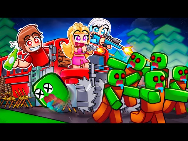 Roblox Shredder Bus VS ZOMBIES