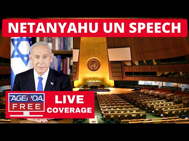 Israeli PM Netanyahu Gives Speech at UN - LIVE Breaking News Coverage (United Nations)