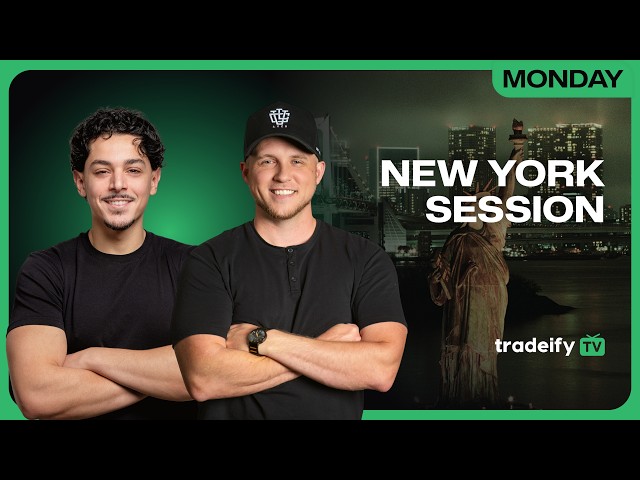 NEW YORK SESSION LIVE | Tradeify TV | MONDAY 10/19/26