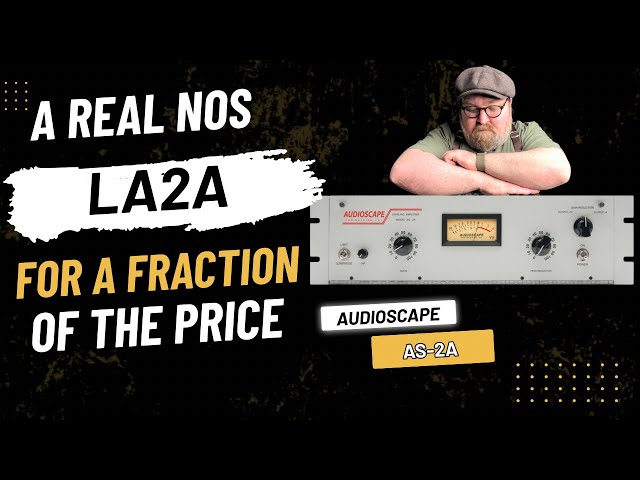 AudioScape AS-2A Hardware Optical Compressor