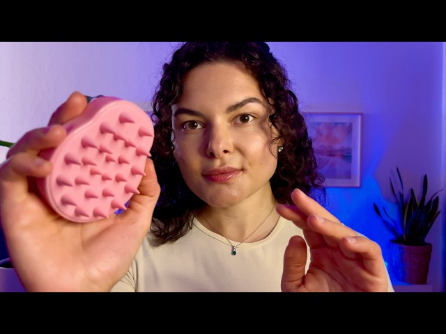 ASMR Head & Scalp Massage until You Sleep ✨😴 (no talking)