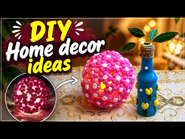 DIY Home Decor Craft Ideas | Flower Wall Hanging Craft Ideas | DIY Wall Hanging Craft Ideas | DIY...