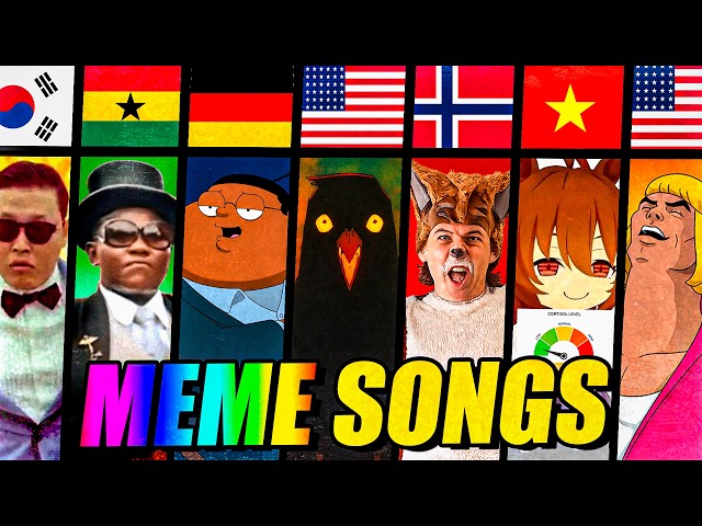 BEST MEME SONGS FROM DIFFERENT COUNTRIES 😂🎶