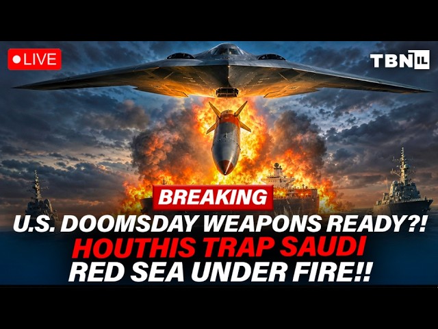 BREAKING: U.S. DOOMSDAY Weapon Targets Iran; Houthis Seize Red Sea; Hezbollah Flees | TBN Israel