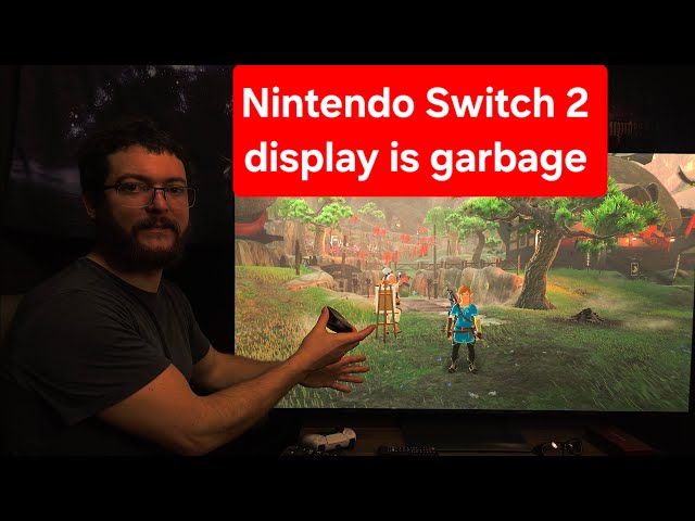 Switch 2 display absolutely sucks! Play all Nintendo games on PC instead, with much higher quality
