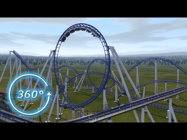 360 VIDEO | Blue Tech Shark POV | No Limits 2 | 60fps | 4K | 2D