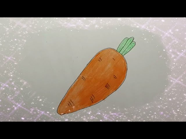 Carrot Sketch || Drawing For Beginner || sketch || Sketching Ideas || Episode