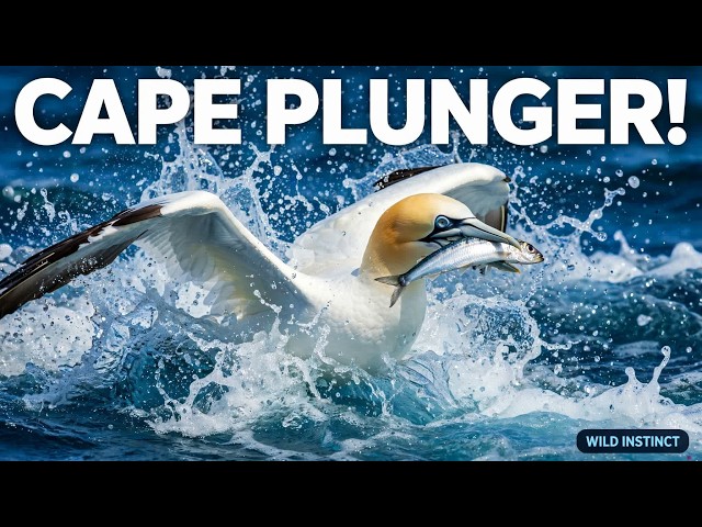 The Cape Plunger: Cape Gannet's Impossible Fish Hunt | Wild Instinct