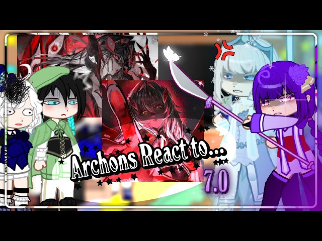 Archons React to “Snezhnaya” 7.0 [Archon Quest] [🇷🇺/🇬🇧] // Gacha React // Genshin Impact