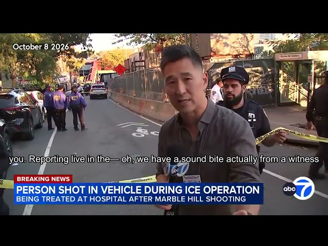 ABC Reports ICE Shooting in Bronx NYC 