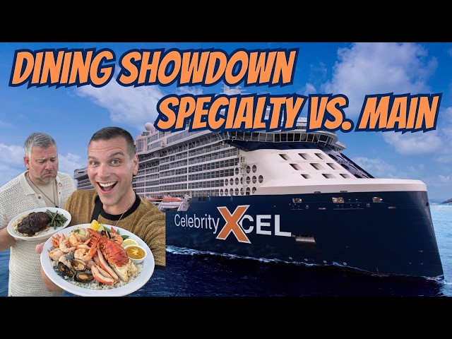 Celebrity Xcel Dining: Is Specialty Dining Worth the Extra Money?
