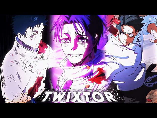 Yuta Okkotsu Twixtor Clips For Edit 4K60FPS Season 3 Episode 12 Part 1/2 | Jujutsu Kaisen