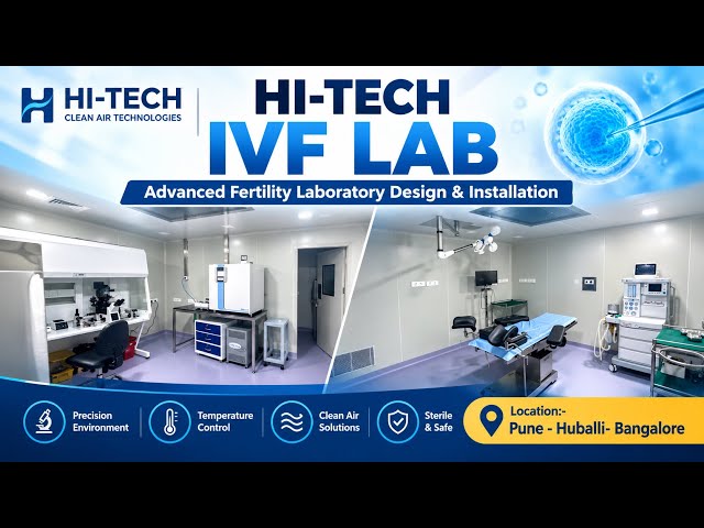 HI-TECH IVF LAB | Advanced Fertility Laboratory Design & Installation | HI-TECH CLEAN AIR |
