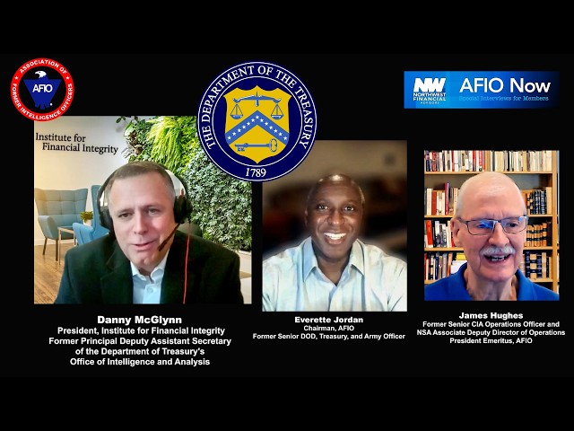 Danny McGlynn, former PDAS of Treasury OIA discusses FININT - Financial Intelligence
