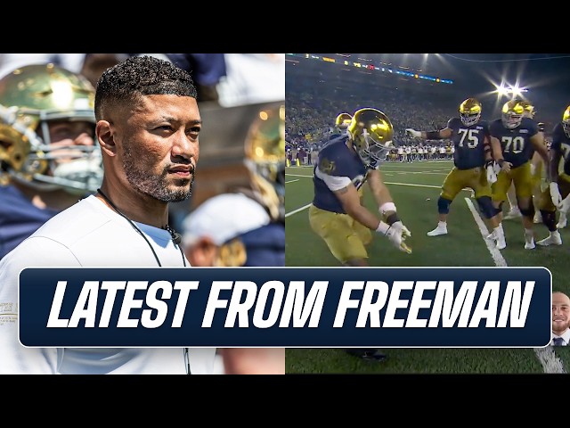 Notre Dame football UPDATE: Marcus Freeman reflects on Aneyas Williams penalty, injury updates, MORE