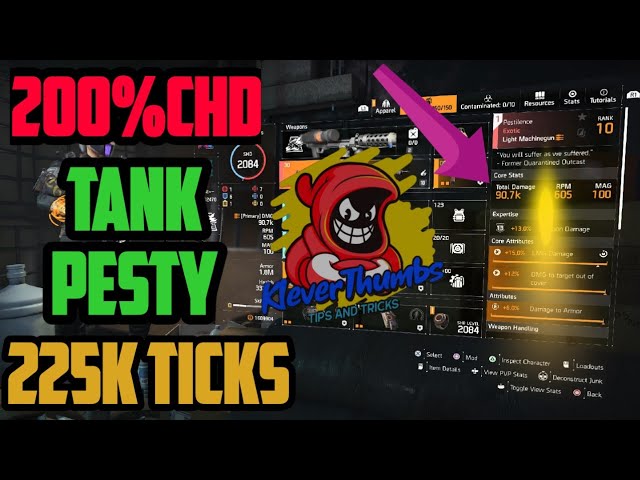 THE DIVISION 2 // THE PESTILENCE IS BACK AND ITS ATROCIOUS!!! // MAX DPS/HIGH RPM 1.8 MILLION ARMOR!